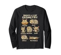 Basics of Cat Geometry Funny Cat Math Physics Science Humor Manga Larga