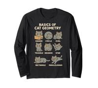 Basics of Cat Geometry Funny Cat Math Physics Science Humor Manga Larga