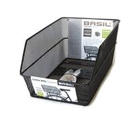 Basil Cento WSL Bicycle Basket Rear La canasta de bicicleta Black Portabicicletas