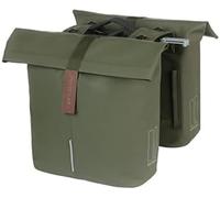 Basil Alforja Doble Unisex para Adultos, Verde (Moss Green), 12x30x33 cm, Informal