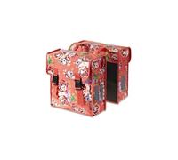 Basil Blossom Roses Double Bag alforjas, Color Naranja - Coral, tamaño 36 x 15 x 34 cm, 35 Liter, Volumen Liters 35.0