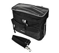 Bolsa para manillar de 8 L con soporte para mapa Mali Basil ( Negro / 8 L )