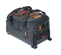 BASIL BOLSA MILES TARPAULIN 7L REFLEC.NEGRO/NARAN