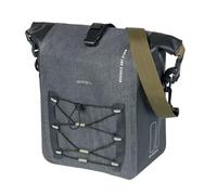 Basil Bolsa para Manillar Navigator Storm KF fijación: Klickfix | Negro, Negro, Talla única, Bolsa de Ciudad