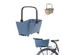 Basil Buddy MIK - Cesta para Bicicleta para Perros (32 L, Resistente, Incluye Sistema MIK con Cerradura y Placa MIK Carrier), Transporte Seguro de Perros
