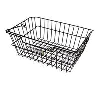 BASIL 8715019110115 Cesta para Bicicleta, Unisex Adulto, Negro, 41 cm x 31 cm x 17 cm