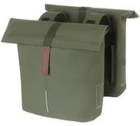Basil Juego de alforjas impermeables para bicicleta City 28-32 L Verde