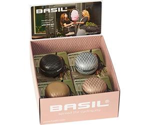 Basil Ding-Dong Noir Campana, Unisex-Adultos, Negro, Talla única