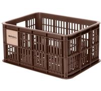 Basil Front Basket Crate S Plastic, Capacity: 17,5l U.a. passend für V.R.-Transportträger, geeignet für MIK, Racktime, I-Rack