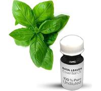Basil Leaves Essential Oil / 100% Pure Basil Leaves Undiluted Essential Oil Premium Quality (250 ML, NATURAL)