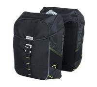 BASIL Miles-17751 Bolsa para Bicicleta, Unisex Adulto, Negro, 34 x 17 x 43 cm