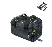 Basil Miles Trunkbag MIK - 7L, Schwarz/Lime, Wasserdicht, Inkl. abschließbarem M