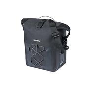 Basil Navigator M MIK Studs - Pernos Impermeables (14 L, con Sistema MIK Studs, Ideal para Viajes y Actividades al Aire Libre), Color Negro