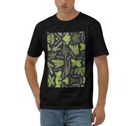 Basil Thyme Dill & Rosemary - Camiseta para hombre, Negro, M