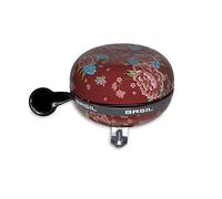 BASIL Ding Dong Timbre de Bicicleta, Hombre, Rojo, 8 cm