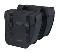 Bolsa portabicicletas de poliéster impermeable con torre reflectante Basil (x2) 28 L
