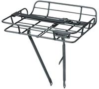 Basil, Transportador Portland, Portaequipajes Delantero, 26'' A 700C, Negro