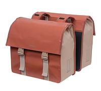 Basil Urban, Alforjas portaequipajes Unisex Adulto, Terra Red/Rose, 40,5X17,5X46