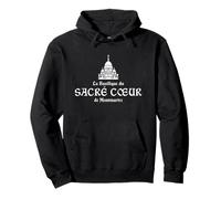 Basílica del Sagrado Corazón Montmartre París Francia Sudadera con Capucha