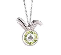 Basilique Paris France - Collar con colgante de conejo, diseño de conejo