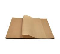 Basinas Para Hornear Pergamino Sin Blanquear: Paquete De Revestimiento De Papel Rectángulo, Envoltura De Cocina Pesada | Papel En Grasa Sin Estante, Capa De Hoja Segura Para Que Se Asan Al Vapor.