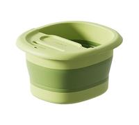 Basino de baño - bañera de acupresión plegable para remojo, cubo de spa portátil | Contenedor de masaje profundo para pies, cuenco de pedicura para alivio del dolor, spa de pies co