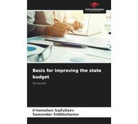 Basis for improving the state budget: Monograph