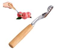 Basis pensioen, Cors Vegetal | Roestvrijstalen gadget - multifunctionele wortelkeukengadget met houten handgreep om keukenfruit te snijden, voorbereidingen voor het bereiden van de bereiding salade