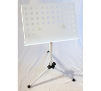 Basix Orcherster - Atril con placa perforada, color blanco
