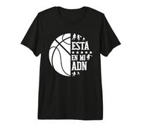 Basket Basketball Está En Mi ADN Jugador De Baloncesto Camiseta Premium