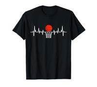Basket Coeur Ballon Joueur de Basket Basketteur Baloncesto Camiseta
