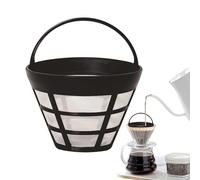 Basket Coffee Filters, Cone Mesh Strainer, 3.81 Inches Coffee Maker Filter With Durable Material, Fine Mesh Construction, Home Brewing Accessory With Practical Design, Kitchen And Cafe Use For Camping