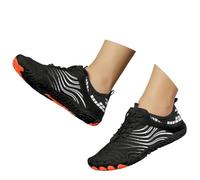 Basket Femme Chaussures Pies Descalzos Chaussures Trail Running Sneakers Antideslizante Transpirable Barefoot Shoes Lightweight and Breathable Impermeable y Anti-intemperie Confort, Negro , 37 EU