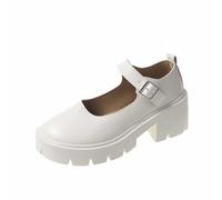 Basket Femme Lifestyle Ete, Sneakers Femme Noire Chic, Basket Ligero Y Casual, Sneaker Senderismo Trabajo, Chaussures Plantes Diarines, Chaussures Minimaliste Funky, Shoes Hebilla Metal, blanco, 42 EU