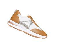 Basket Femme Plateforme - Chaussures randonnée Femme Chaussures Colorées Sneakers Anti-deslizantes Basket Outdoor Chaussure Laçage Sneakers Chic Sneaker Basses Shoes Jeunesse Chaussure, marrón, 36 EU