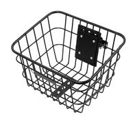 Basket for Bike - Iron Front Basket with Large Capacity, Detachable Cycle Storage | Lightweight Front Bike Bin and Scooter Attachment for Adults and Children, Daily Necessities, Leisure Storage,