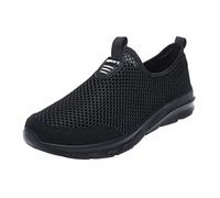 Basket Homme Verano Ligero Chaussure Homme sin Cordones Fácil de Poner, Basket Transpirable Empeine de malla, Plantillas flexibles antideslizantes, Sneakers ortopédicos Basquette De Marche Fitnes