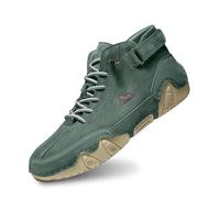 Basket Montante Femme Homme Running Sport Bottine Sneakers Homme en Cuir Baskets et Chaussures de Sport Chaussures de randonnée marche Chaussure Orthopédic Basquette Chaussures de Securite, 01 verde