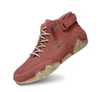 Basket Montante Femme Homme Running Sport Bottine Sneakers Homme en Cuir Baskets et Chaussures de Sport Chaussures de randonnée marche Chaussure Orthopédic Basquette Chaussures de Securite, 01 Vino