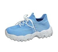 Basket Orthopedic Femme Tenis Femme Cómodo Basket Femme Basquette Femmes Multisports Antideslizantes Chaussures de Tenis Outdoor Indoor Tennis Baskets Slip on Chaussures Orthopédiques, 2 azul, 35 EU