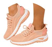 Basket Running Femme Basket Orthopedic Femme Chaussures d'été Sneakers Antideslizantes De Caminar Mujeres Sport De Ocio Fitness Gym Jogging Aumentado Alivio de los Pies Cómodo Basquette, 01 Pink, 39