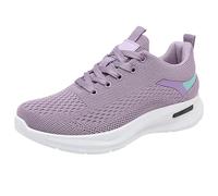 Basket Running Femme Basket Orthopedic Femme Chaussures d'été Sneakers Antideslizantes De Caminar Mujeres Sport De Ocio Fitness Gym Jogging Aumentado Alivio de los Pies Cómodo Basquette, 03 Purple, 41