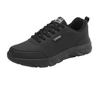 Basket Running Femme Basket Orthopédique Chaussures Legere Cómodo Antiestático Zapato Ortopédico Ultra Cómodo Air Flexible Baskets Chic Y Elegante Chaussure Trail Sneakers, Negro , 40 EU