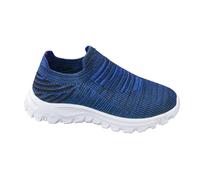 Basket Running Femme Homme sans Lacet en Mesh Transpirable Baskets et Chaussures de Sport Couple Sneakers Mode Legere Slip on à Enfiler Punta Redonda, Suela gruesa antideslizante de verano Marche