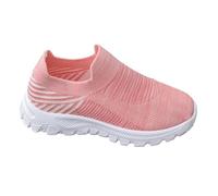 Basket Running Femme Homme sans Lacet en Mesh Transpirable Baskets et Chaussures de Sport Couple Sneakers Mode Legere Slip on à Enfiler Punta Redonda, Suela gruesa antideslizante de verano Marche