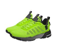 Basket Running Homme de Mesh Calado, Chaussures Sport Homme Ete, Baskets à Lacets, Sneakers de Paseo Transpirables, Tenis de Ocio, Parte superior perforada, Suela gruesa grada - Running Fitness Diario