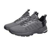 Basket Running Homme de Mesh Calado, Chaussures Sport Homme Ete, Baskets à Lacets, Sneakers de Paseo Transpirables, Tenis de Ocio, Parte superior perforada, Suela gruesa grada - Running Fitness Diario