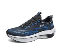Basket Running Homme Femme de Mesh Transpiraant, Chaussures de Sport Couple Orthopédiques, Baskets Grid con Cordets, Sneakers de Running Ligeras, Tenis Amorti Suela Gruesa - Ete Jogging Marche Casual