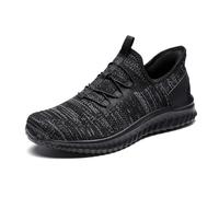 Basket Running Homme Femme sans Lacets, Chaussures de Sport Couple en Mesh Transpirate, Slip-on à Enfiler, Sneakers Ligeras, Sneakers Mixta Suela Flexible Crantée - Ete Marche Jogging diario Ocio, 01