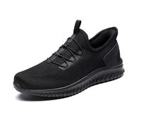 Basket Running Homme Femme sans Lacets, Chaussures de Sport Couple en Mesh Transpirate, Slip-on à Enfiler, Sneakers Ligeras, Sneakers Mixta Suela Flexible Crantée - Ete Marche Jogging diario Ocio, 01